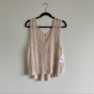 Free People Embellished Top